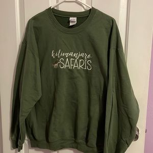 Disney Stewart Avenue Kilimanjaro Safaris Animal Kingdom Sweatshirt